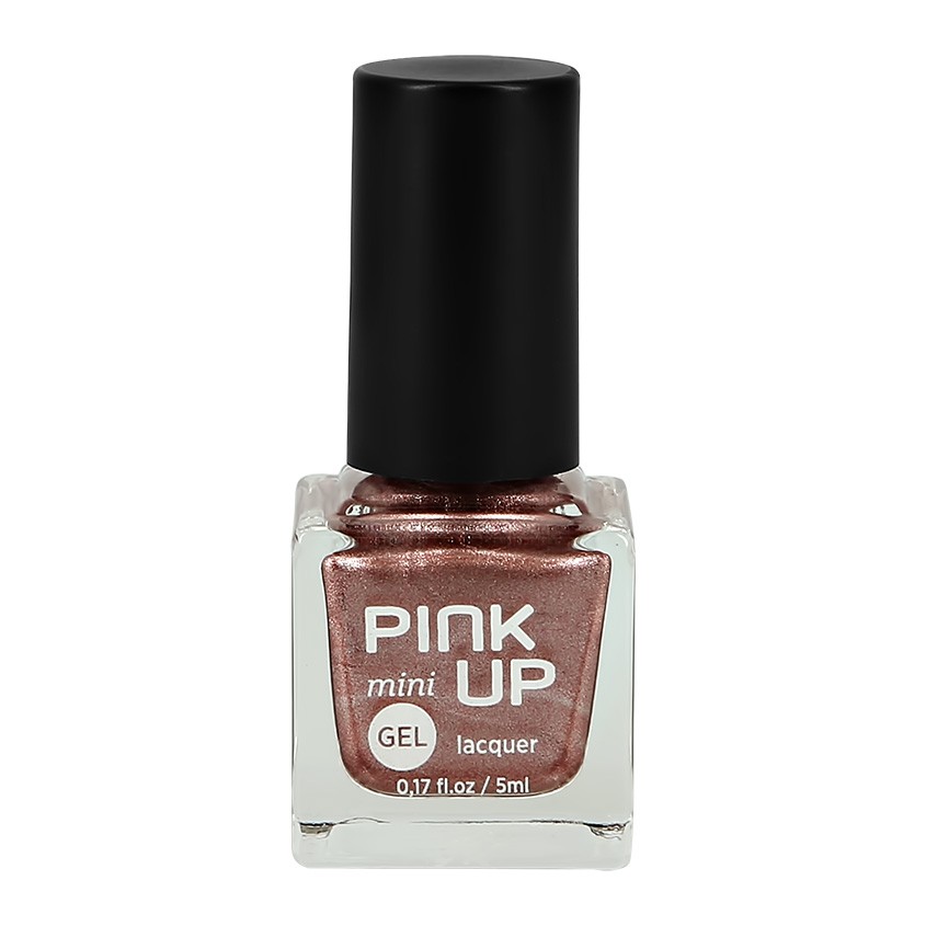Лак для ногтей PINK UP MINI GEL с эффектом геля тон 46 5 мл pink up лак для ногтей pink up mini gel тон 88 5 мл