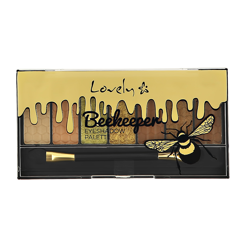

Палетка теней для век LOVELY HONEY BEE
