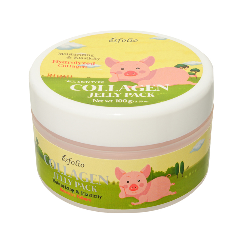 Ночная маска для лица ESFOLIO с коллагеном 100 г