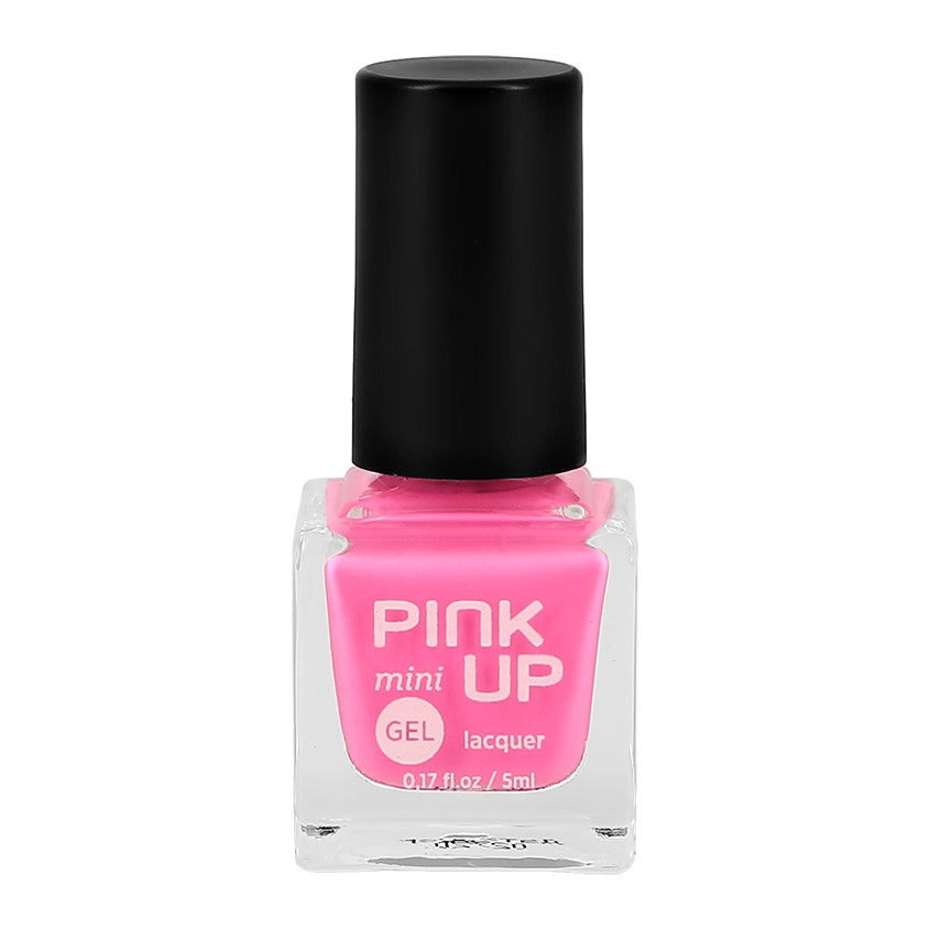 Лак для ногтей PINK UP MINI GEL с эффектом геля тон 21 5 мл