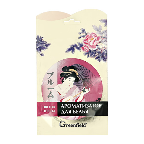 Саше ароматическое для белья `GREENFIELD` Цветок пиона 15 г