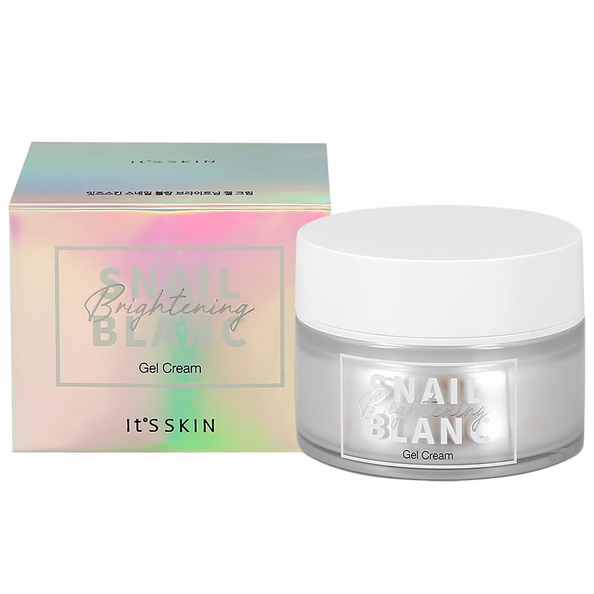 Гель-крем для лица ITS SKIN SNAIL BLANC с муцином улитки для сияния кожи 50 мл