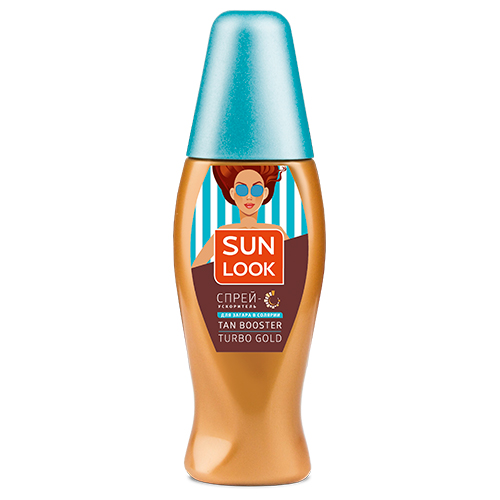 

Спрей-ускоритель загара в солярии SUN LOOK TURBO GOLD 150 мл