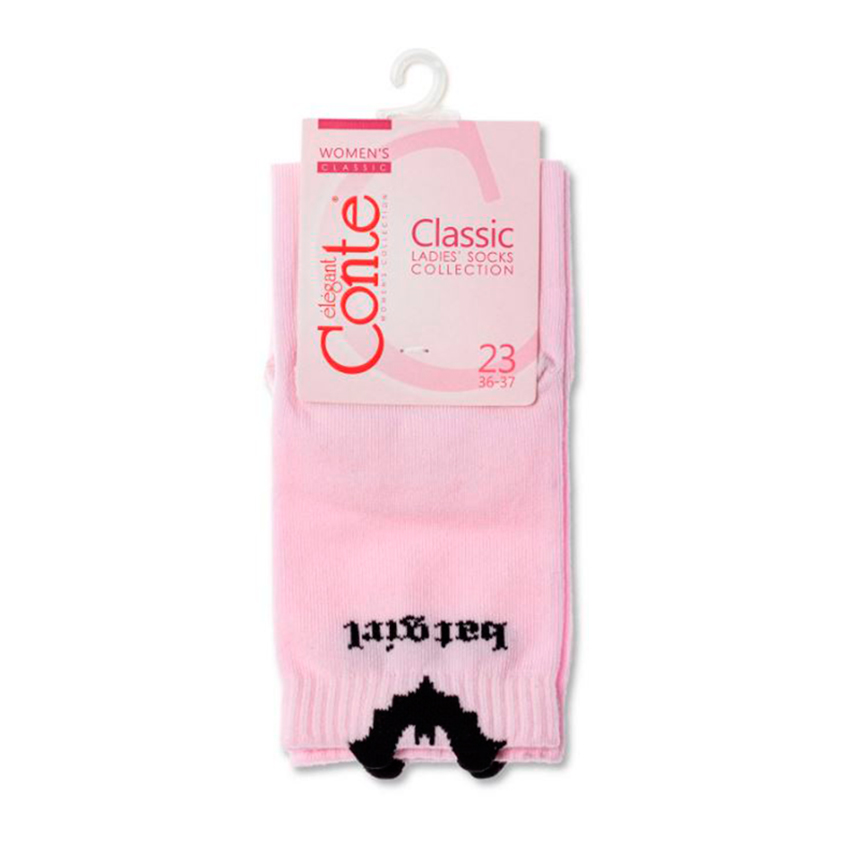 Носки женские CONTE ELEGANT CE CLASSIC светло-розовый 36-37 носки conte elegant classic сиреневые 36 37 размер