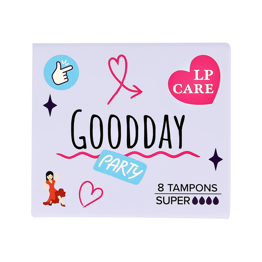 Тампоны LP CARE super 8 шт