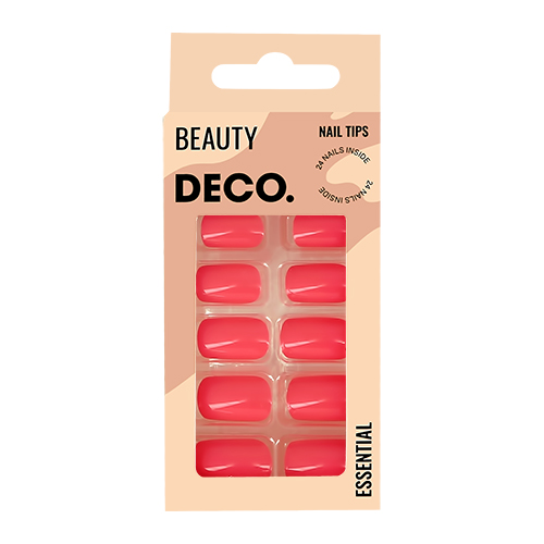 

Набор накладных ногтей DECO. ESSENTIAL pinky 24 шт + клеевые стикеры 24 шт