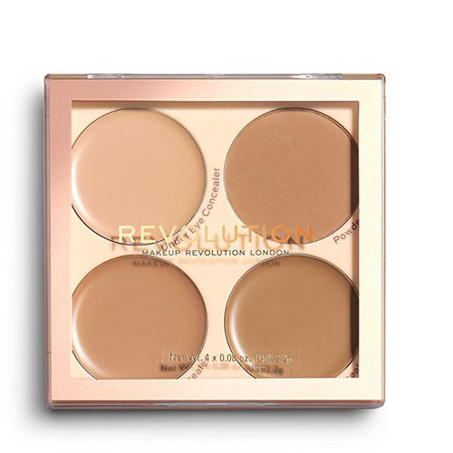 

Палетка для макияжа лица: консилеры и фиксирующая пудра REVOLUTION MATTE BASE CONCEALER KIT C9-12