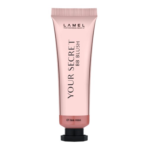 

Румяна для лица LAMEL PROFESSIONAL YOUR SECRET BB BLUSH кремовые тон 01