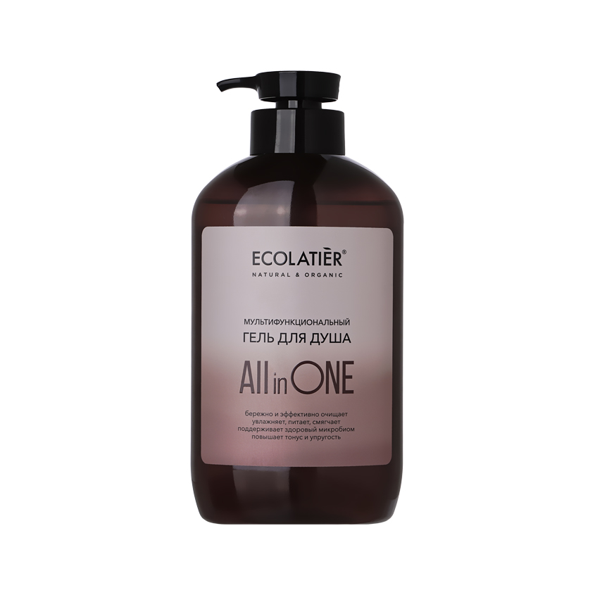 Гель для душа ECOLATIER ALL IN ONE мультифункциональный 600 мл
