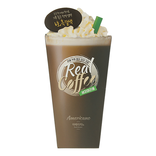 Крем-краска для волос DAENG GI MEO RI REAL COFFEE тон Americano черно-каштановый 127 мл