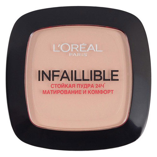 Пудра компактная для лица LOREAL INFAILLIBLE 24 часа тон 245 теплый песочный