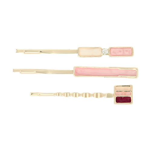 

Набор невидимок LADY PINK decore 3 шт