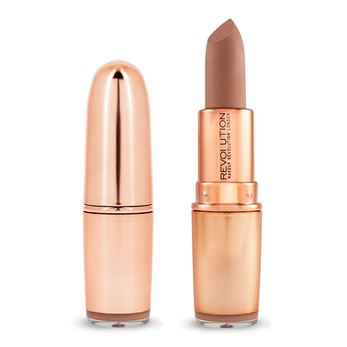 Помада для губ `REVOLUTION` ICONIC MATTE NUDE матовая (тон wishful)