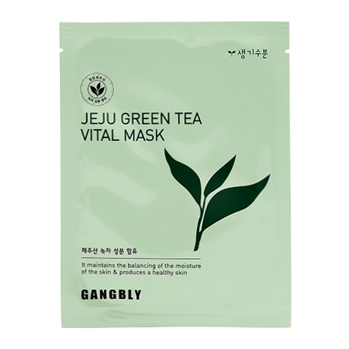 

Маска для лица GANGBLY с экстрактом зеленого чая восстанавливающая 25 мл