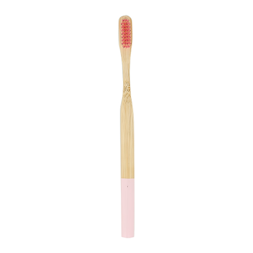 Щетка зубная ACECO бамбуковая светло-розовая мягкая