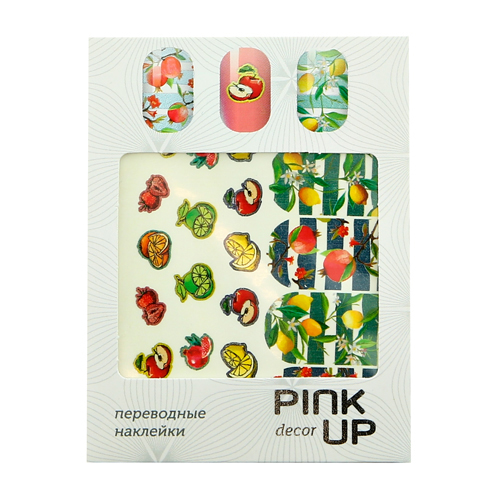

Наклейки для ногтей переводные PINK UP DECOR NAIL DESIGN тон 574