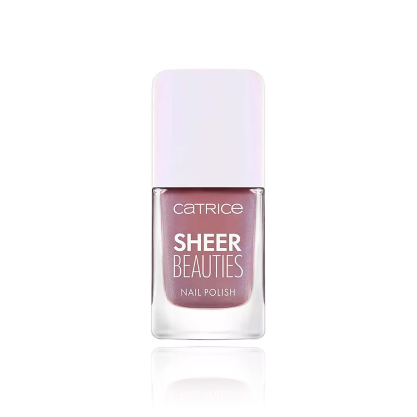 Лак для ногтей CATRICE SHEER BEAUTIES тон 080 To be contiNUDEd лак для ногтей sheer beauties nail polish catrice 10 5 мл 020 roses are rosy