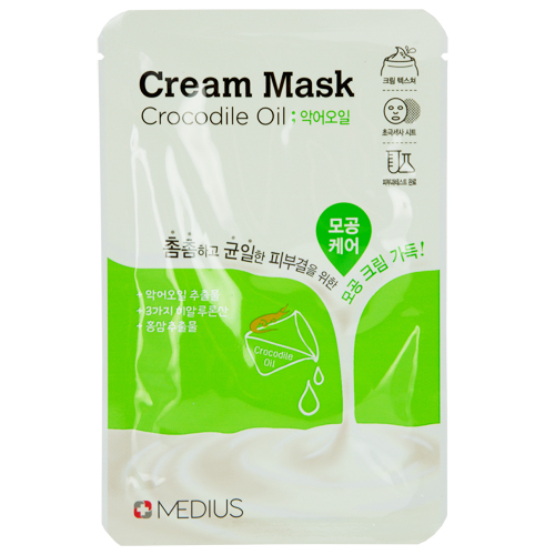 

Маска для лица MEDIUS CREAM MASK с жиром крокодила 25 мл