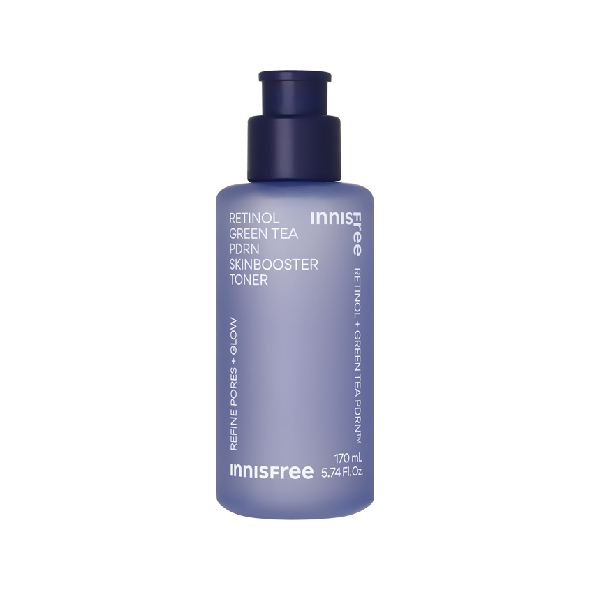 Тонер для лица INNISFREE скинбустер с ретинолом и PDRN для ухода за текстурой кожи и сияния 170 мл