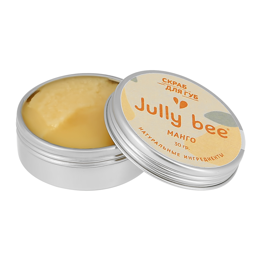 Скраб для губ `JULLY BEE` Манго (сахарный) 25 г