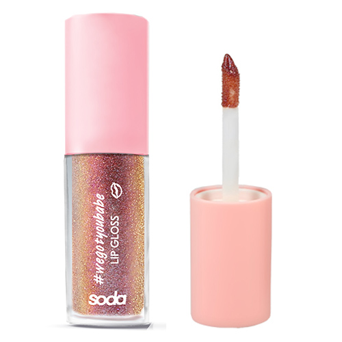 Блеск для губ SODA GLITTER LIPGLOSS тон 104 bronze goddess