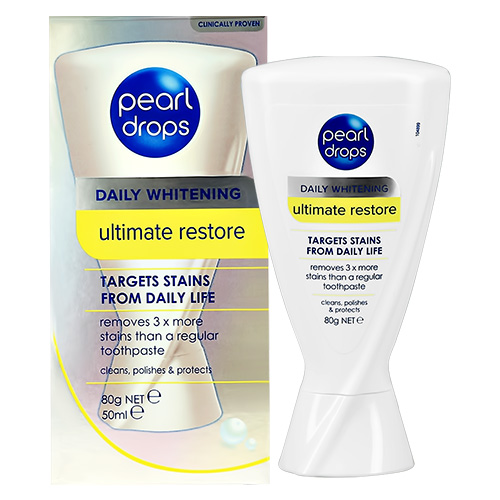 

Паста зубная PEARL DROPS ULTIMATE RESTORE восстанавливающая эмаль 50 мл