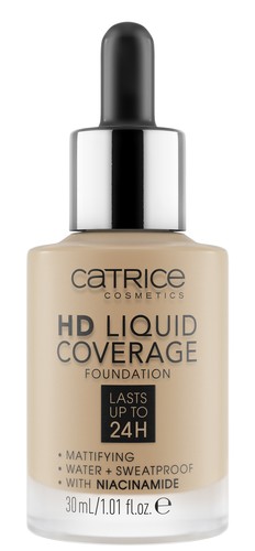 

Основа тональная для лица CATRICE HD LIQUID COVERAGE FOUNDATION тон 050 rosy ash