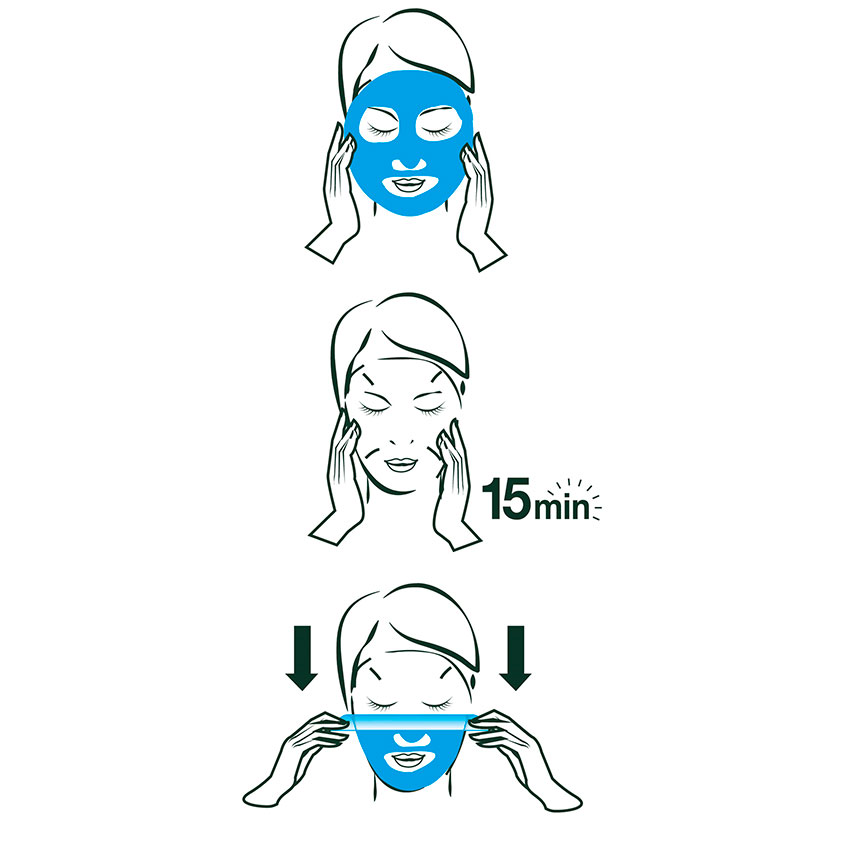 Маска для лица `GARNIER` `SKIN NATURALS` Увлажнение + Антистресс 32 г