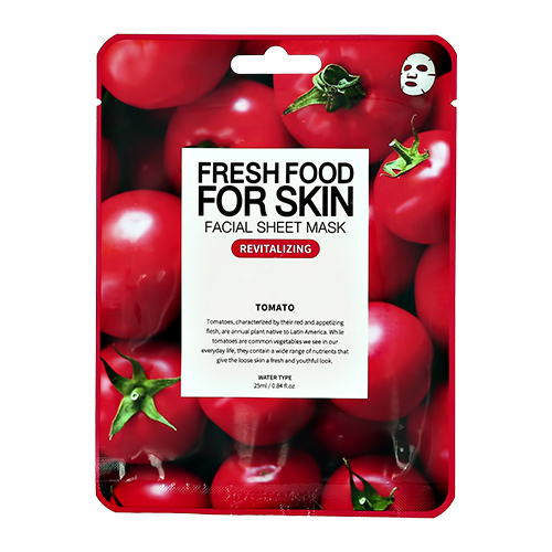 

Маска для лица FRESH FOOD с экстрактом томата восстанавливающая 25 мл