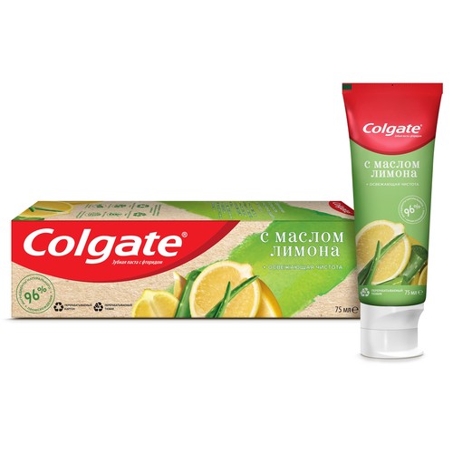 

Паста зубная COLGATE NATURALS Освежающая чистота с маслом лимона 75 мл