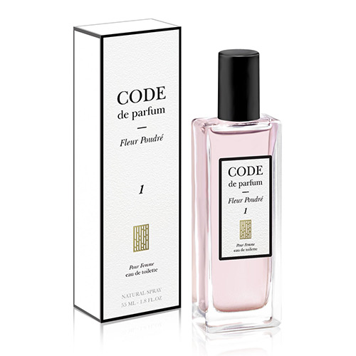 

Туалетная вода UNIQUE CODE DE PARFUM 1 fleur poudre 55 мл