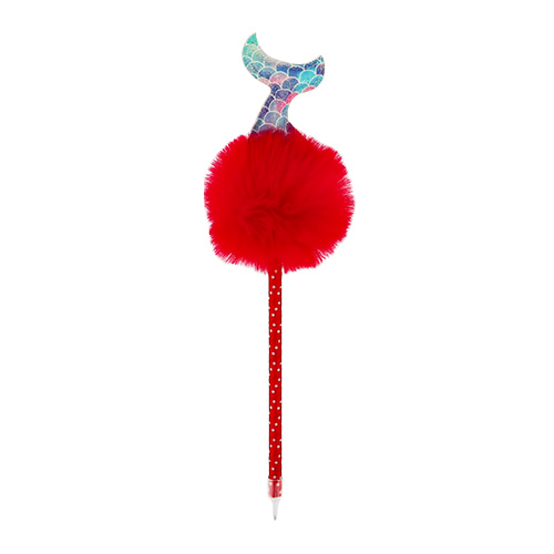 Ручка FUN POM POM Mermaid red