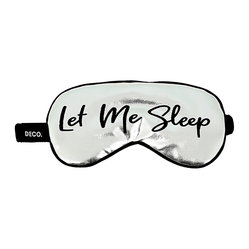 

Маска для сна и путешествий DECO. let me sleep