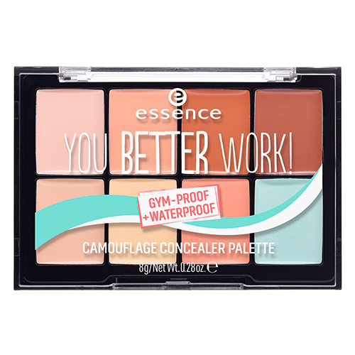 

Палетка консилеров для лица ESSENCE YOU BETTER WORK