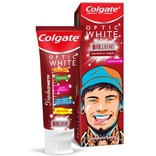 

Паста зубная COLGATE OPTIC WHITE BRILLIANT 50 мл