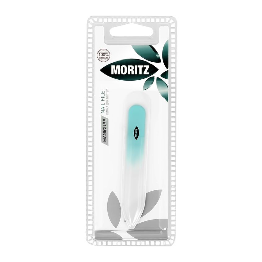 MORITZ Пилка для ногтей MORITZ стеклянная 9 см moritz moritz пилка для ногтей wave двусторонняя металлическая