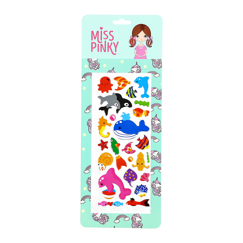 

3D Стикеры MISS PINKY