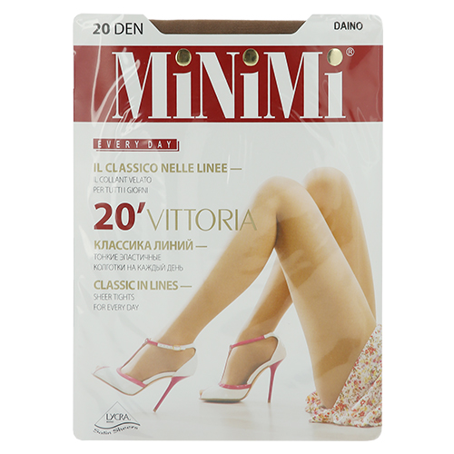 

Колготки женские MINIMI VITTORIA 20 den Daino р-р 4