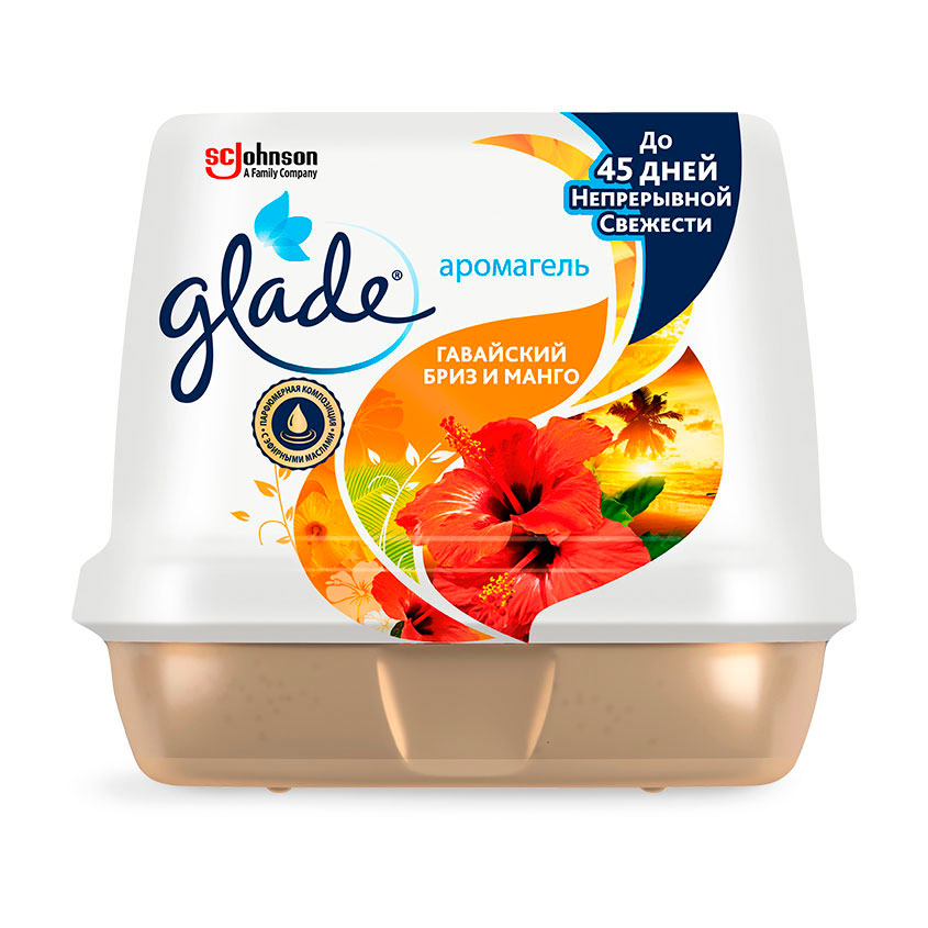 

Аромагель GLADE Гавайский бриз и манго 180 гр