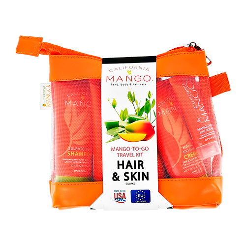 

Набор для путешествий CALIFORNIA MANGO шампунь для волос, кондиционер для волос, гель для душа, крем для тела, бальзам для тела