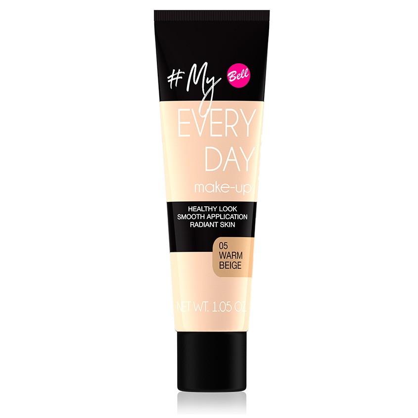 Тональная основа для лица BELL MY EVERY DAY MAKE-UP тон 05 с эффектом сияния