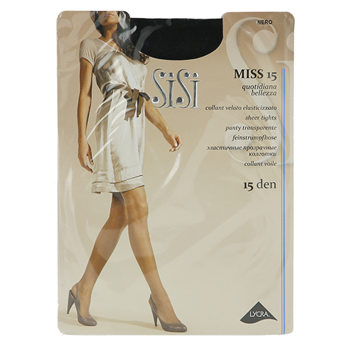 

Колготки женские SISI MISS 15 den тон Nero р-р 4