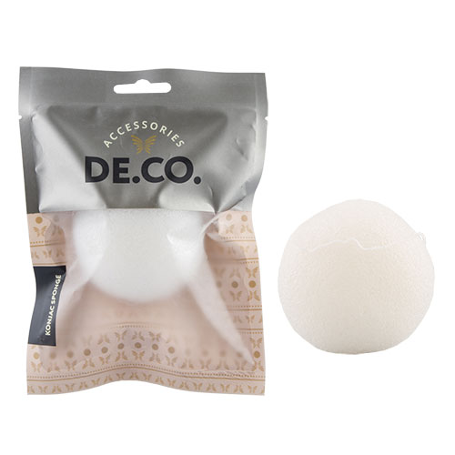

Спонж из конняку DE.CO. белый