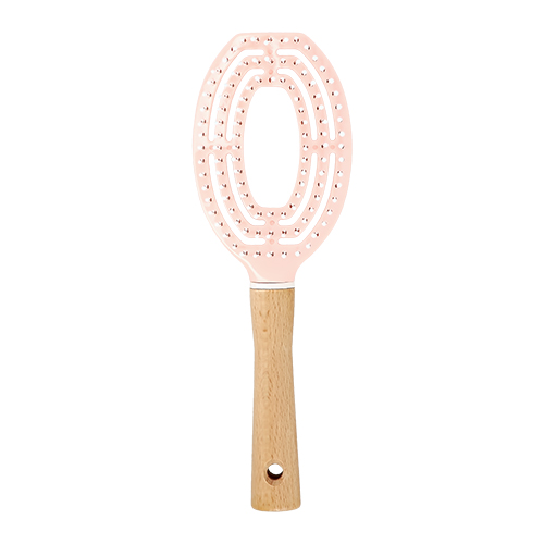 

Расческа для сушки волос LADY PINK ECO деревянная персиковая