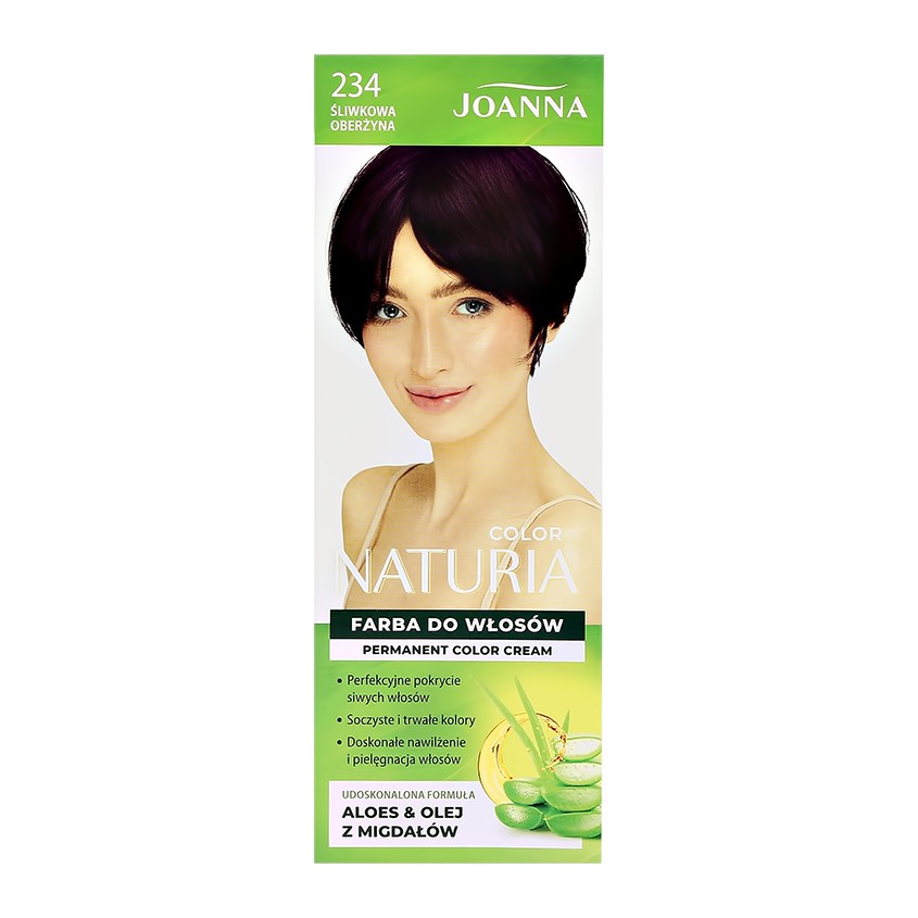 Краска для волос JOANNA NATURIA COLOR тон 234 Сливовый joanna краска для волос joanna naturia color тон 243 черная сирень