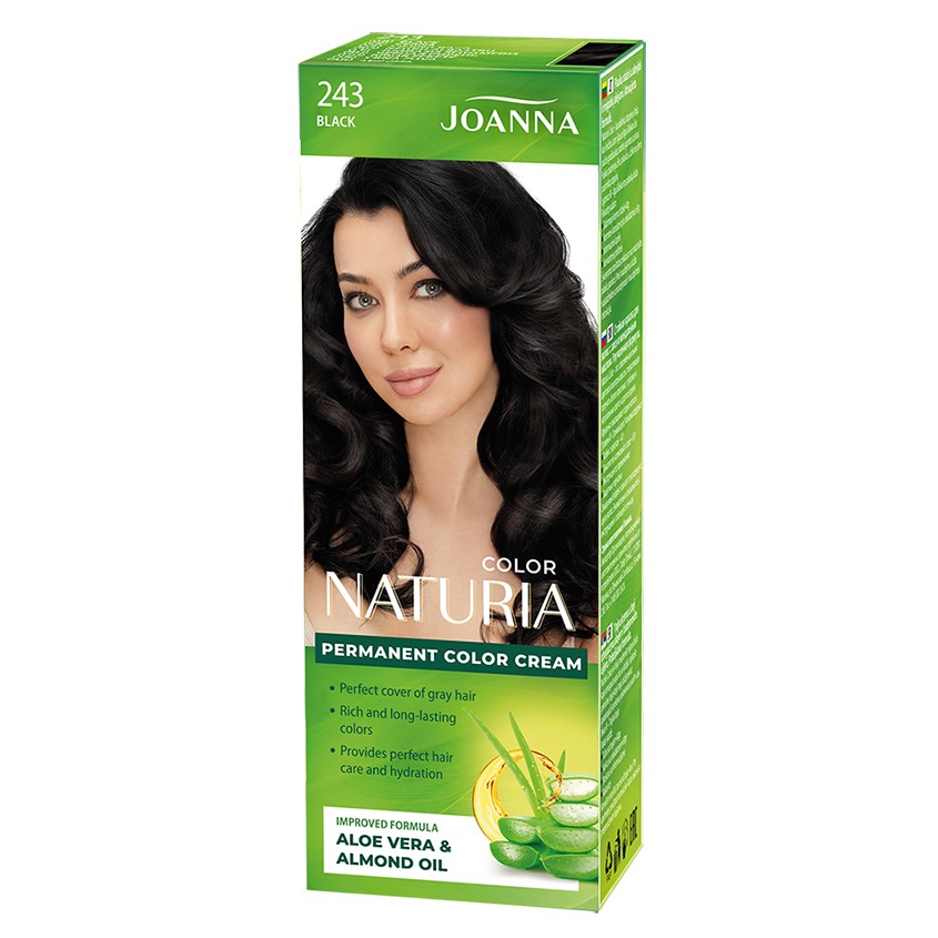 Краска для волос JOANNA NATURIA COLOR тон 243 Черная сирень joanna краска для волос joanna naturia color тон 243 черная сирень