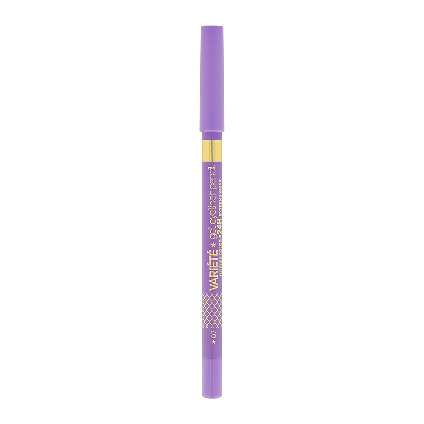 Карандаш для глаз EVELINE VARIETE GEL EYE LINER тон 07 lavender