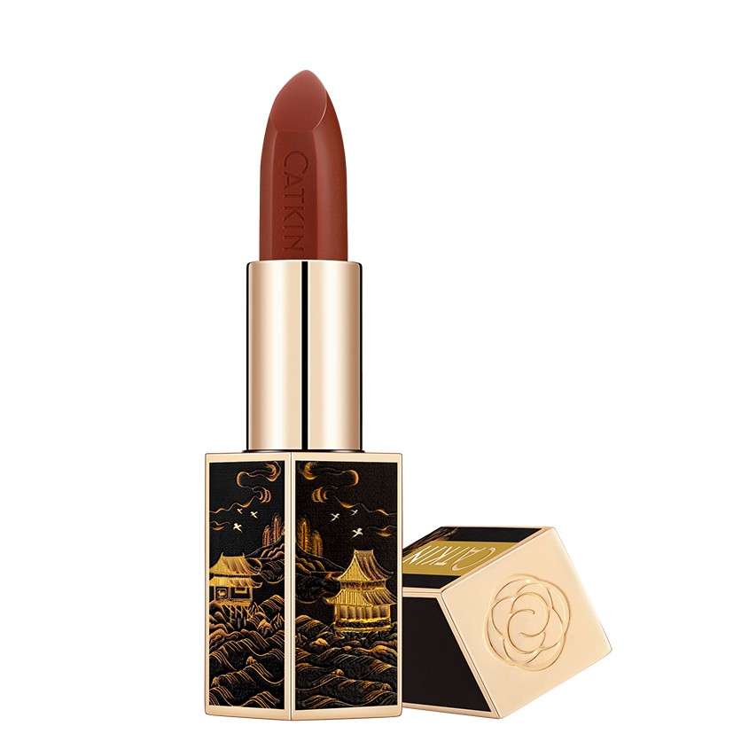 CATKIN Помада для губ CATKIN SEMI-MATTE LIPSTICK тон CO134 strelitzia reginae полуматовая