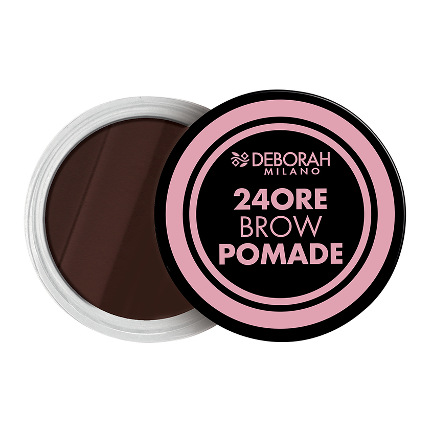 DEBORAH Помада для бровей DEBORAH 24ORE BROW POMADE тон 02 темно-коричневый deborah помада для бровей deborah 24ore brow pomade тон 02 темно коричневый