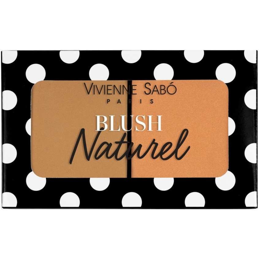

Румяна для лица VIVIENNE SABO BLUSH DUO NATUREL двойные тон 03